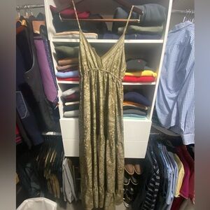 Green Maxi Dress ~Emery Rose